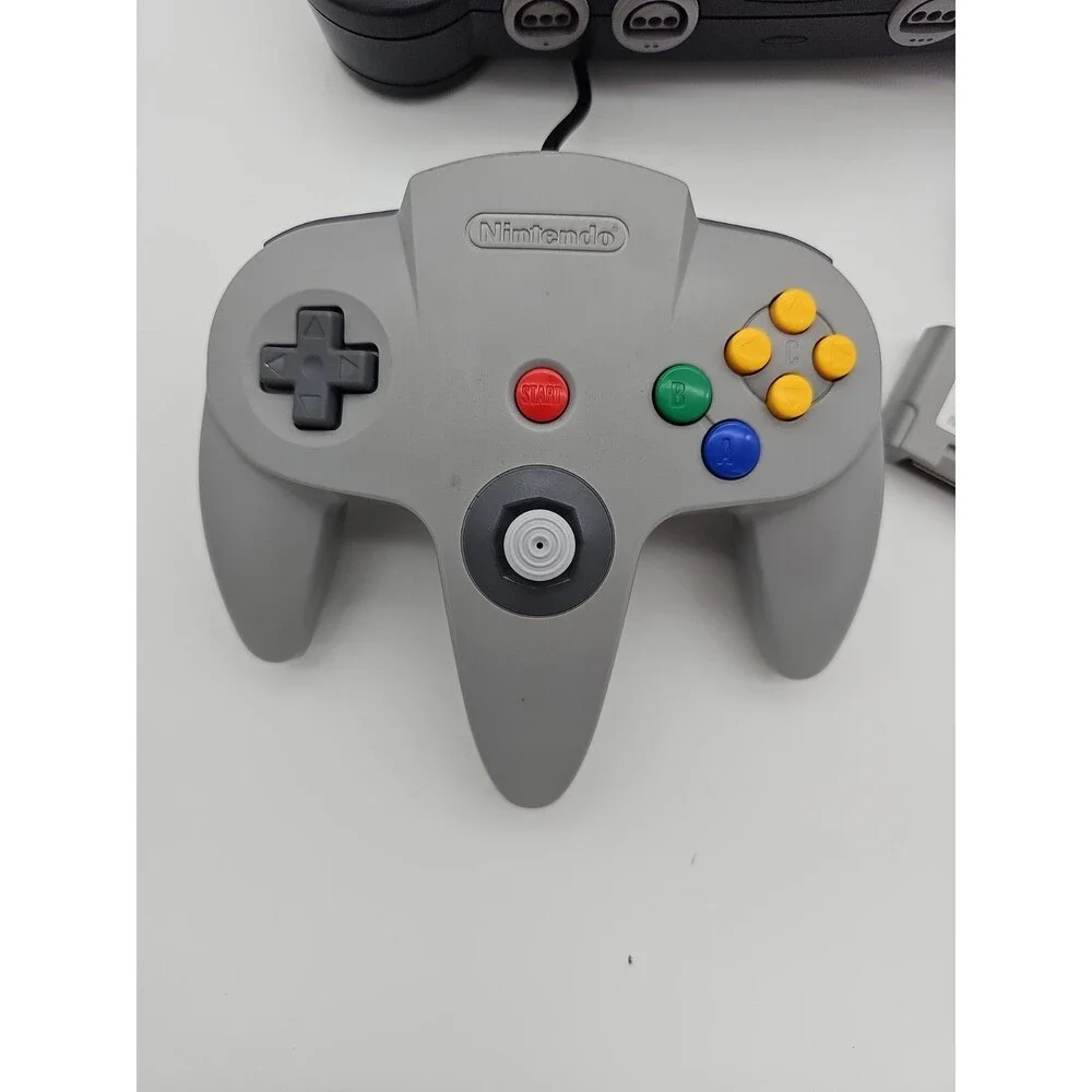 Nintendo 64 N64 Console System Bundle With 1 Controller Games Jumper Pak & Cpak